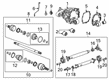 Buick Envista Spindle Nut Diagram - 11611687