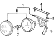 Pontiac Fog Light Lens Diagram - 16521627