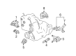 Chevy Equinox Motor And Transmission Mount Diagram - 22712836