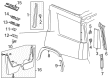 Chevy Suburban Mud Flaps Diagram - 22922768
