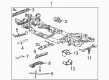Chevy SSR Battery Tray Diagram - 88983190
