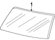 Cadillac Eldorado Windshield Diagram - 20723367