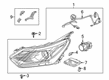 Chevy Equinox Headlight Diagram - 19434551