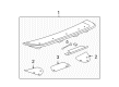 Pontiac Grand Prix Spoiler Diagram - 89046132