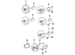 Saturn SL1 Emblem Diagram - 21049057