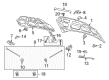 Chevy Aveo Hood Release Cable Diagram - 96476604