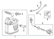 Chevy Oxygen Sensor Diagram - 55563348