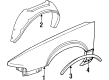 Pontiac Bonneville Fender Diagram - 25532739