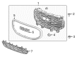 GMC Acadia Emblem Diagram - 23456058