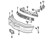 Buick Skylark Bumper Cover Diagram - 22548240