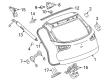 Buick Envista Tailgate Lock Diagram - 42830953