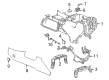 GMC Center Console Diagram - 85636141
