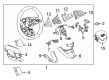 Cadillac CT5 Steering Wheel Diagram - 84756005