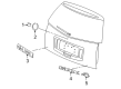 Cadillac SRX Emblem Diagram - 25761282