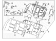 Cadillac ATS Seat Cushion Diagram - 22784016