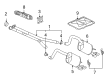 Cadillac Exhaust Pipe Diagram - 25839154