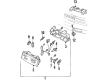 Pontiac Trans Sport Headlight Diagram - 16516395