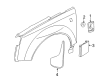 Saturn Mud Flaps Diagram - 22688429