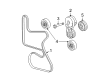 Chevy Equinox Serpentine Belt Diagram - 12575261