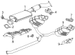 Chevy Traverse Exhaust Pipe Diagram - 26494497