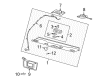Pontiac Dome Light Diagram - 15240076