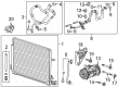 Chevy Camaro A/C Compressor Clutch Diagram - 84815640