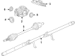 Cadillac XT4 Axle Shaft Diagram - 42861239