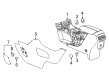 GMC Terrain Center Console Diagram - 84323784