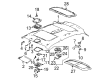 Chevy Malibu Interior Door Handle Diagram - 22689428