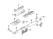 Buick Terraza Exhaust Pipe Diagram - 15902776