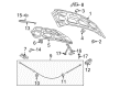 Chevy Aveo5 Hood Diagram - 95164301