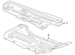 Chevy Underbody Splash Shield Diagram - 84052477