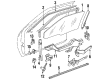 Chevy Lumina Exterior Door Handle Diagram - 16627462