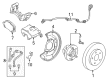 Chevy Malibu Limited Brake Caliper Repair Kit Diagram - 13504029