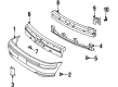 Oldsmobile Bumper Cover Diagram - 10232633