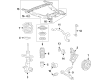 Cadillac Strut Mounts Diagram - 84871934