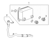 Cadillac Engine Oil Cooler Diagram - 12728454