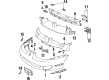 Saturn Bumper Cover Diagram - 21110739