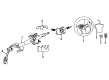 Saturn Steering Column Cover Diagram - 21061143