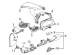 Chevy Corvette Cup Holder Diagram - 84816768