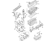 Chevy Tracker Crankshaft Thrust Washer Diagram - 91176978