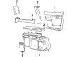Chevy Lumina APV Wheelhouse Diagram - 10240580
