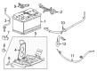 Cadillac ATS Battery Cable Diagram - 84108090