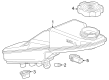 Chevy Trax Brake Master Cylinder Reservoir Diagram - 42821490