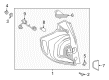 GMC Terrain Back Up Light Diagram - 84903103