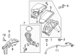 Chevy Malibu PCV Hose Diagram - 12674524
