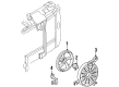 Chevy Lumina APV Fan Shroud Diagram - 22136924