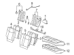 Chevy Cobalt Seat Covers Diagram - 20850397