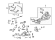 Pontiac Aztek Control Arm Bolt Diagram - 11516513