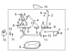 Chevy Silverado 3500 Classic Car Mirror Diagram - 12477850